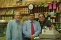 Michael, Kishore and store manager